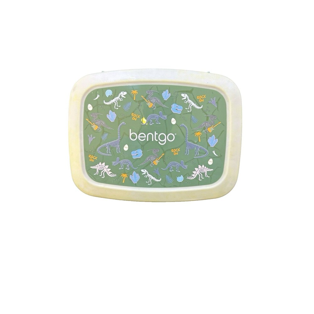 Bentgo Kids' Dino Fossils Kids Bento Lunch Box - Used
